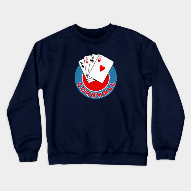 Defunct - Cornwall Aces Hockey Crewneck Sweatshirt by LocalZonly